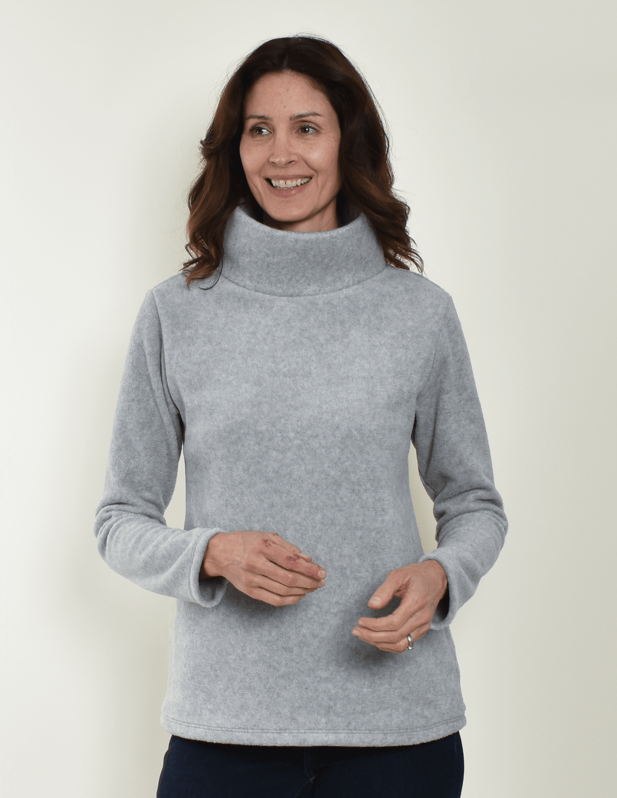 Acadia  Fleece Top Heather