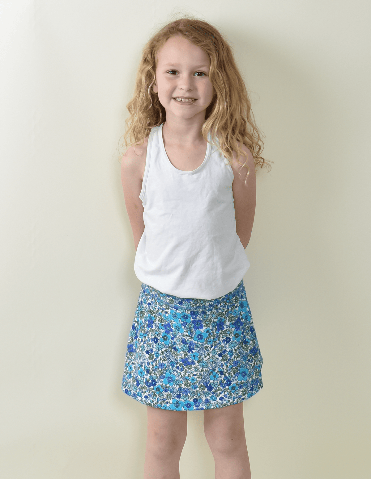 Little Girls Skort Primrose